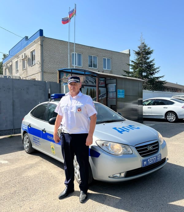 В Славянске-на-Кубани сотрудники Госавтоинспекции задержали автомобиль, находящийся в розыске